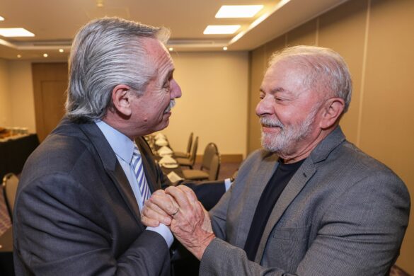 Alberto Fernández and Lula