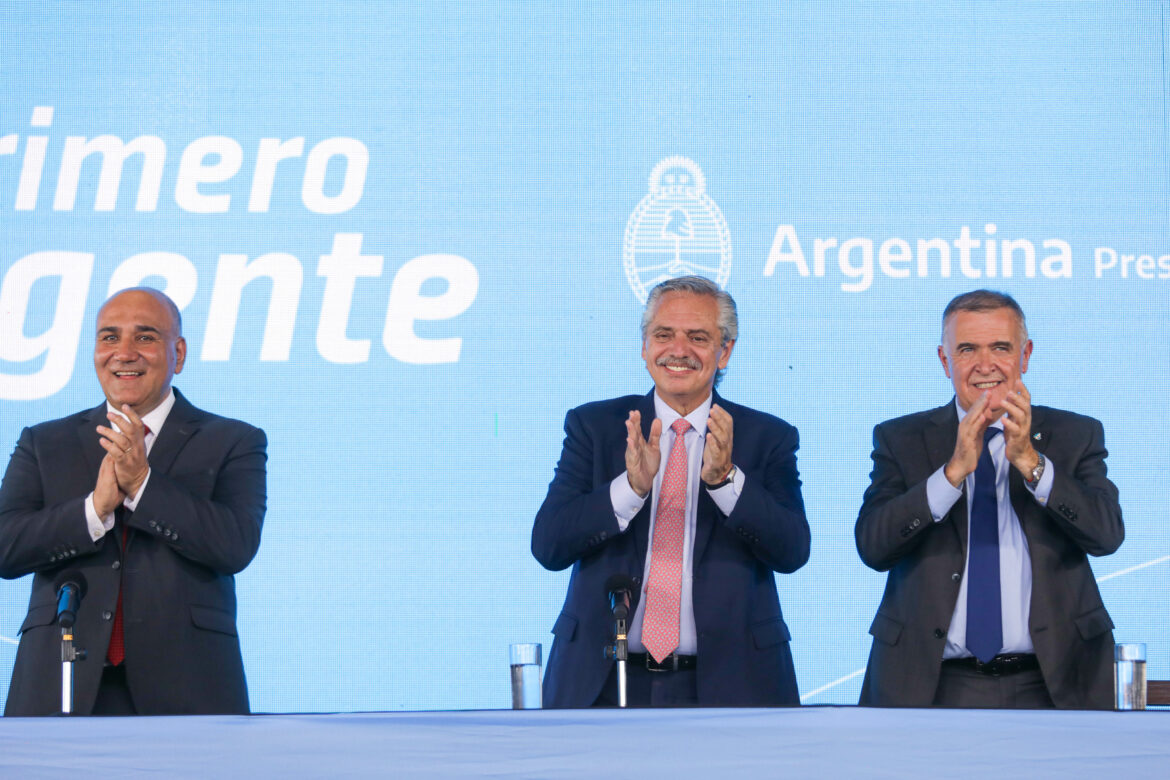 Juan Manzur and Alberto Fernandez