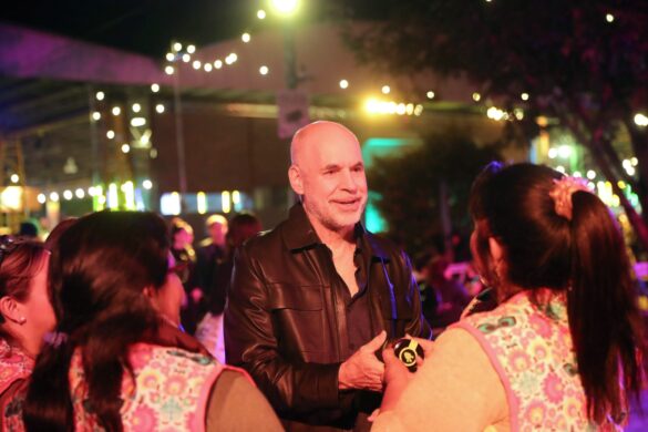 Horacio Rodríguez Larreta at a recent event for food producers. Source: Buenos Aires City Government