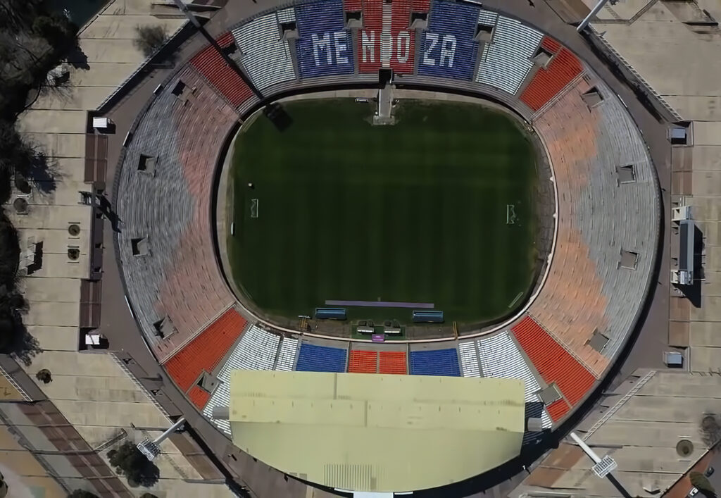 Malvinas Argentinas Stadium, in Mendoza. Télam