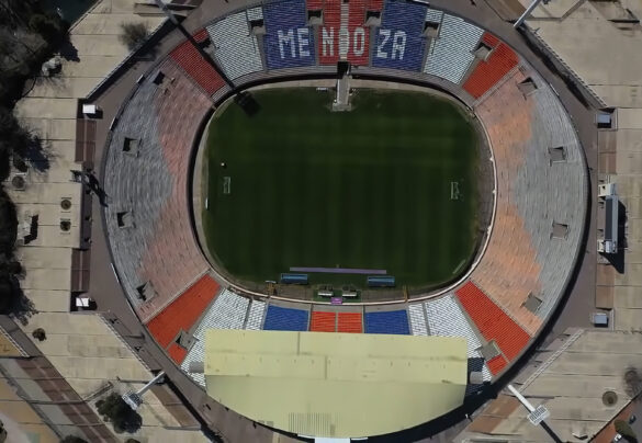 Malvinas Argentinas Stadium, in Mendoza. Télam