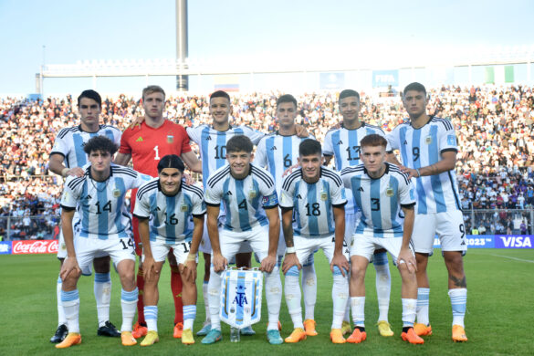 Argentina U-20 squad. Source: Télam