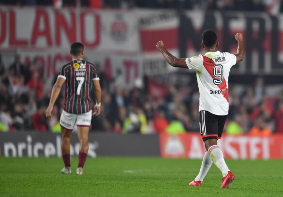 River Plate played Fluminene for the Copa Libertadores. Credit: Télam