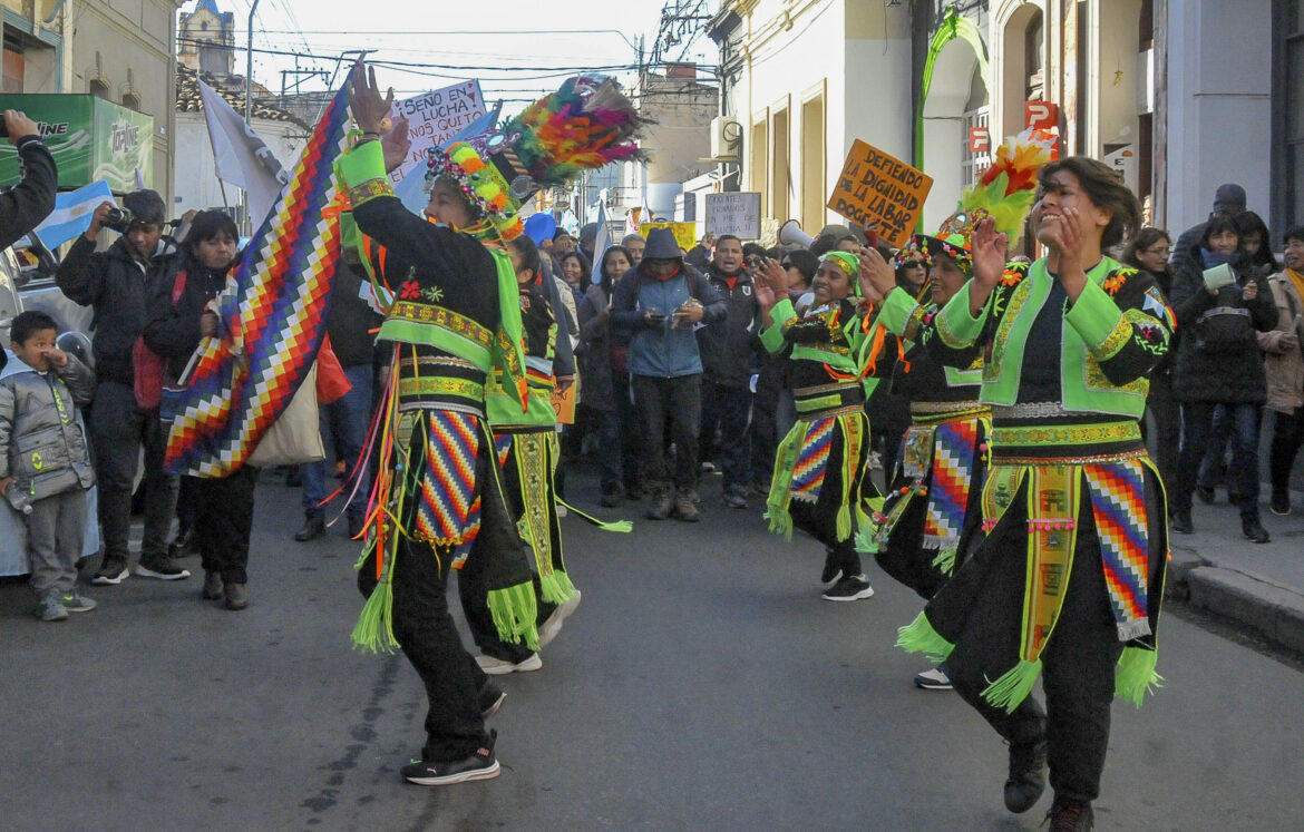 Teachers strike in Jujuy. Source: Télam