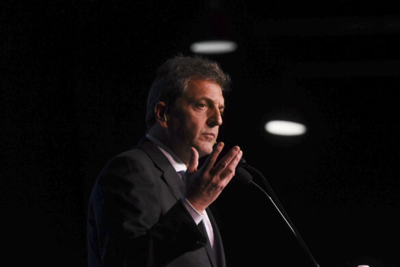 Sergio Massa, Argentina´s Economy minister. Credit: Télam