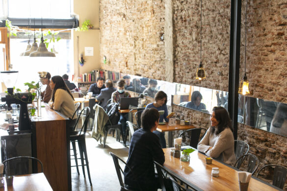 The interior of Hábito Café. Source: Provided by Hábito