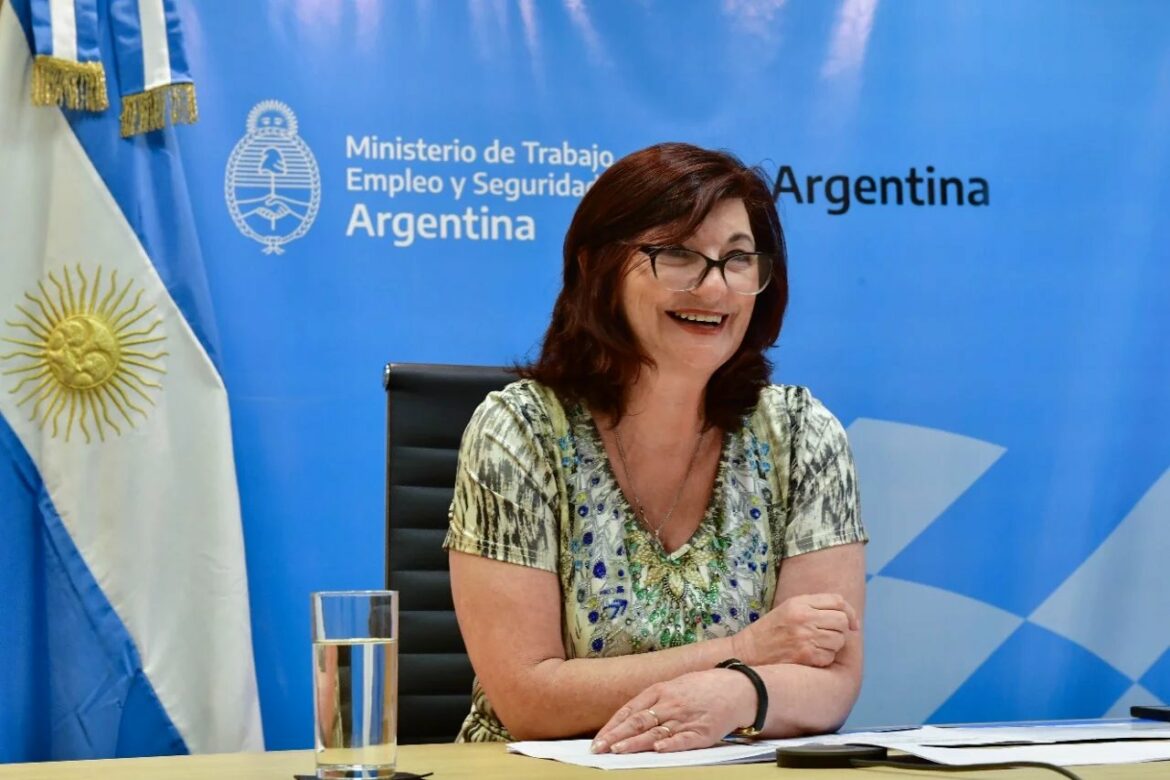 Labor minister Kelly Olmos. Credit: Kelly Olmos Twitter
