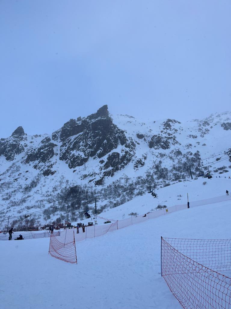 Snowy peaks in Bariloche. Credit: Ella Jansen