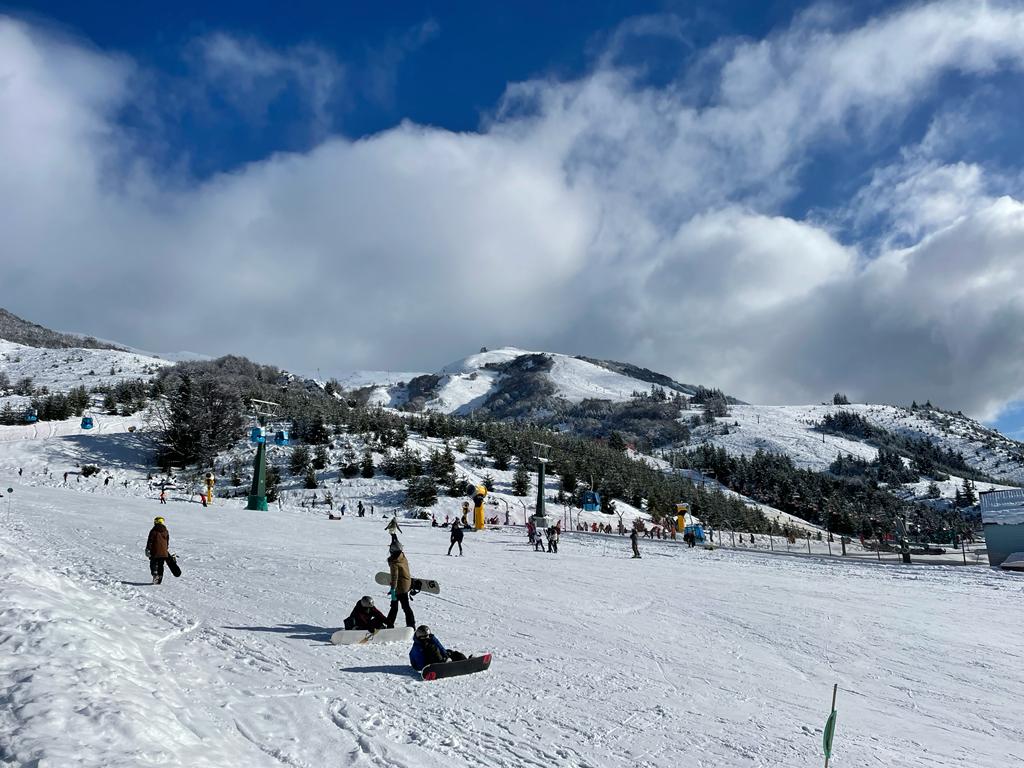 Ski slopes in Bariloche. Credit: Ella Jansen