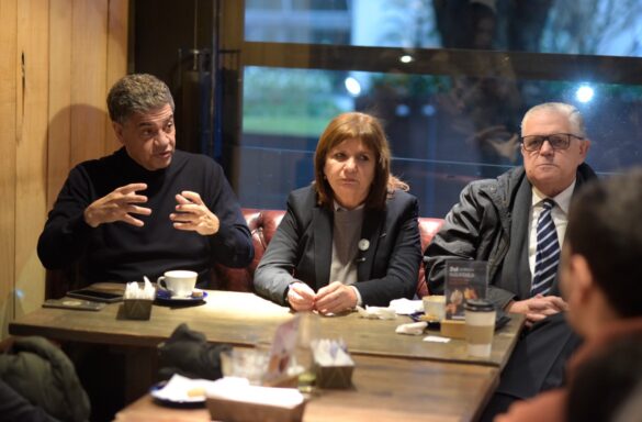Patricia Bullrich campaigns, July 2023. Source: Bullrich press team
