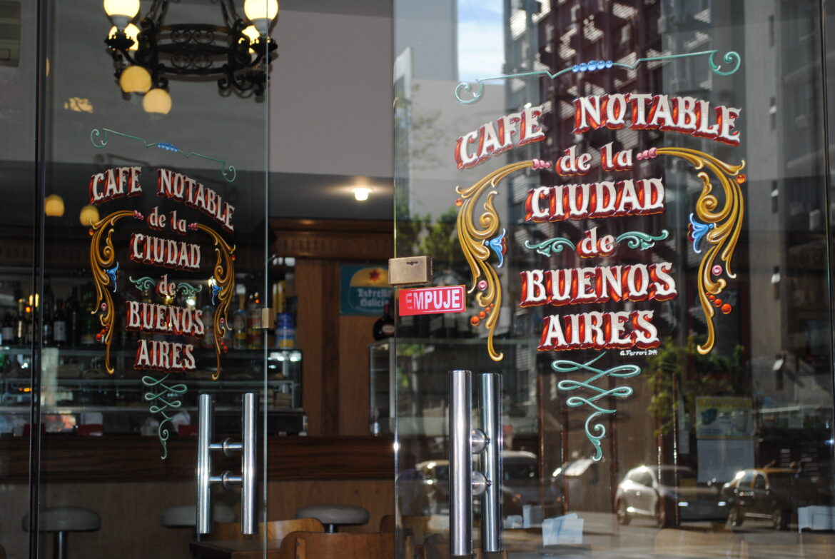 Notable Bars and Cafes. Credit: Buenos Aires city government