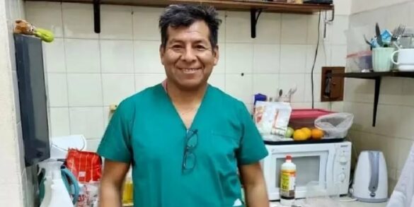 Juan Carlos Cruz, the doctor killed in Morón.