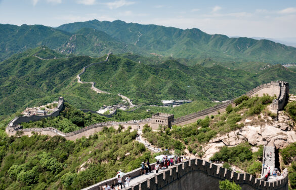 The Great Wall of China. Photo: Uwe Aranas via Wikimedia Commons