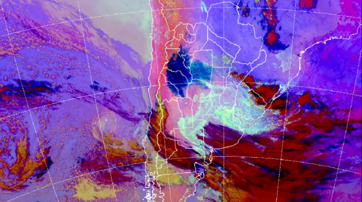 Hot weather in northern Argentina this weekend. Source: SMN