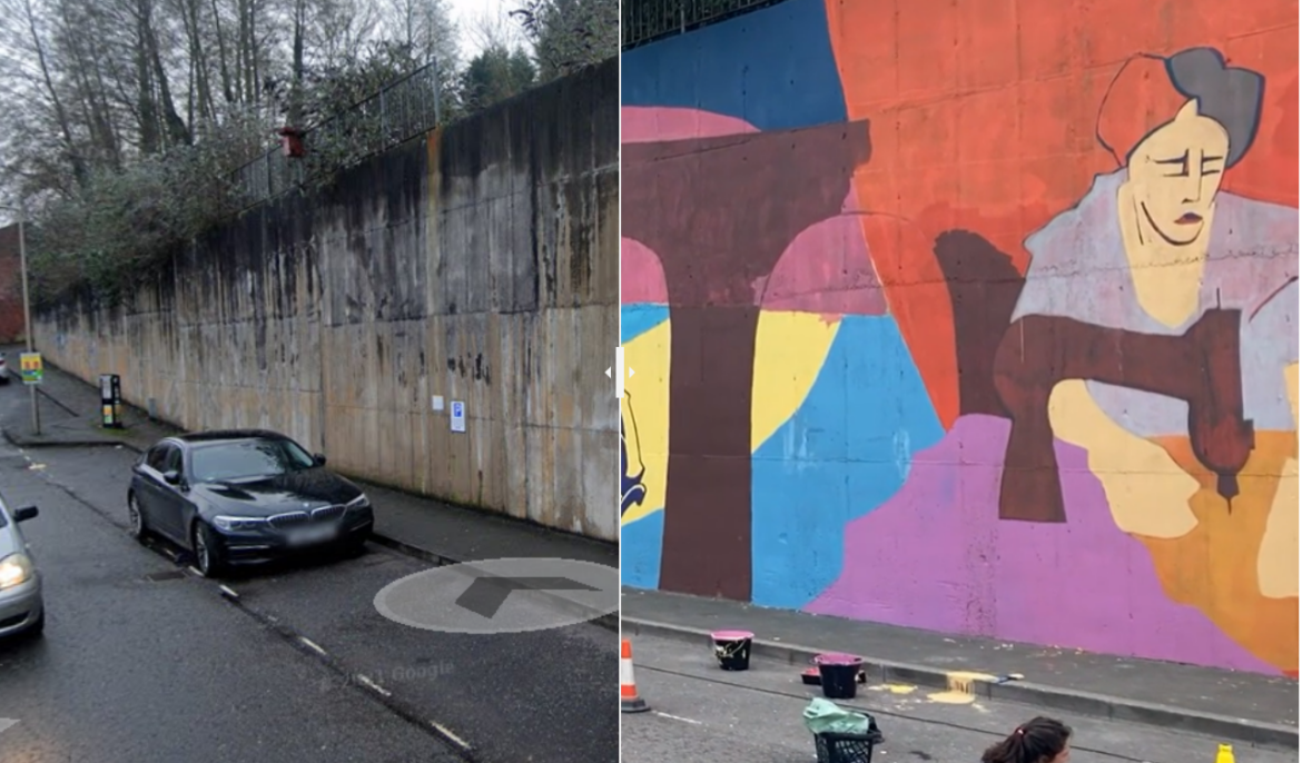 La Boca to La Stocka project. Image: Molly Troup with Google and photos by John Macaulay