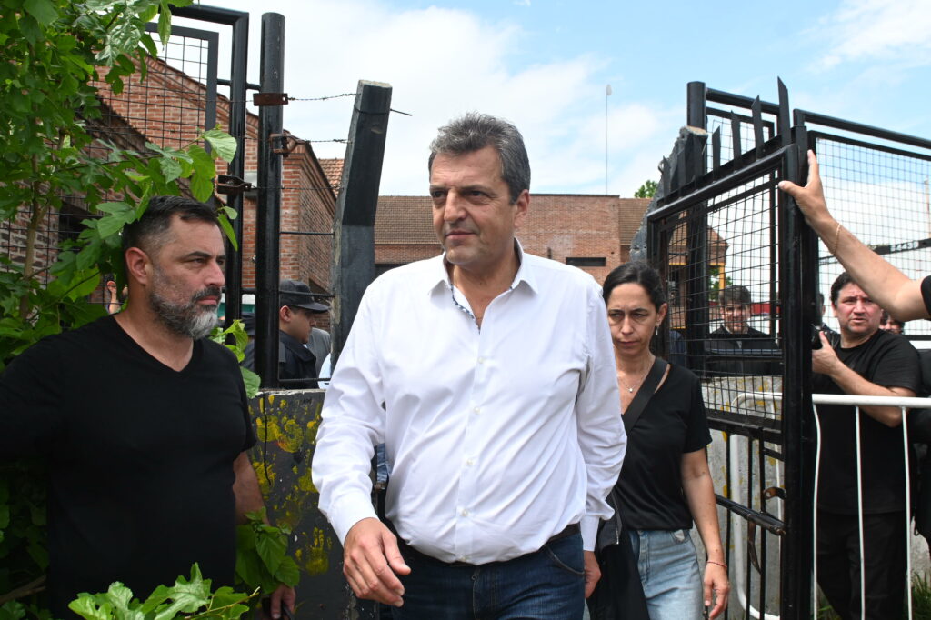 Economy Minister Sergio Massa. Credit: Télam