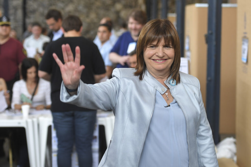 JxC presidential candidate, Patricia Bullrich. Credit: Tèlam