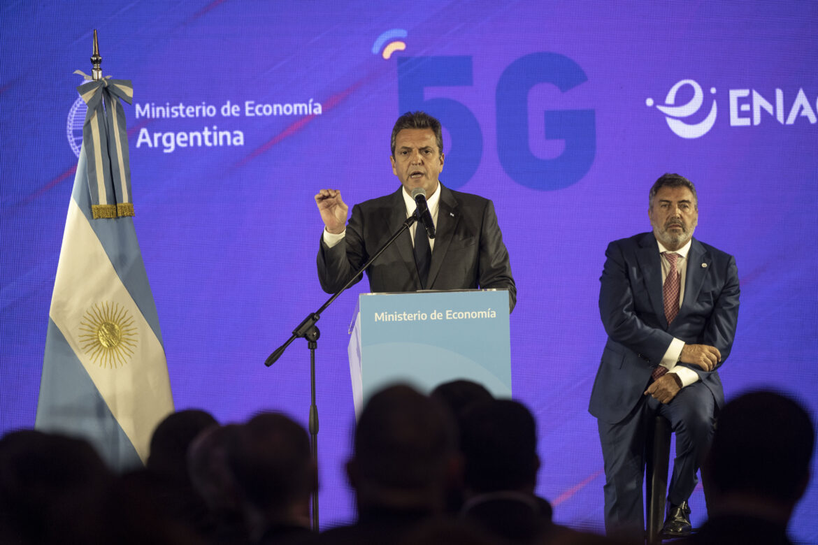 2023-10-24 Sergio Massa anunció la licitación del 5G en el Centro Cultural Kirchner