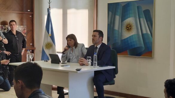 Patricia Bullrich press conference.