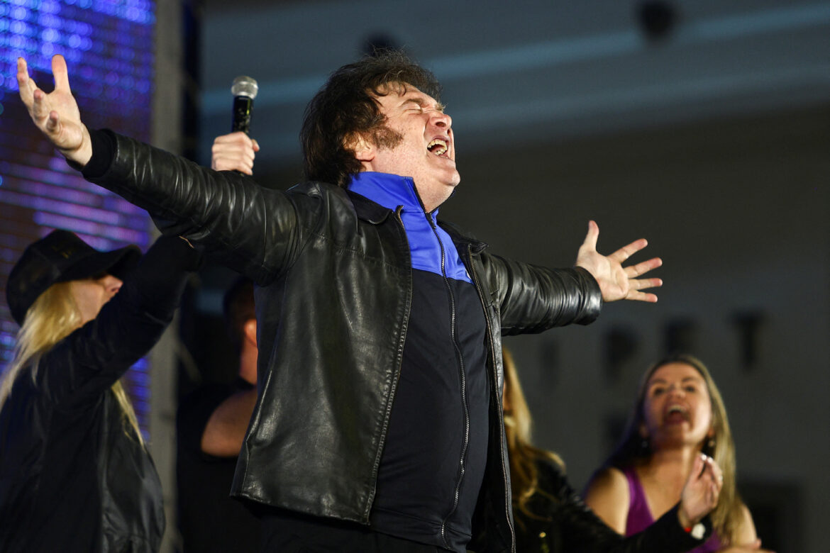 Javier Milei, Argentina 2023 election results. Photo: Reuters