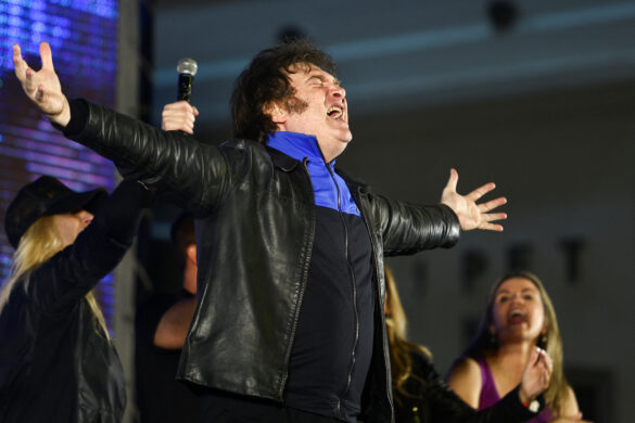 Javier Milei, Argentina 2023 election results. Photo: Reuters