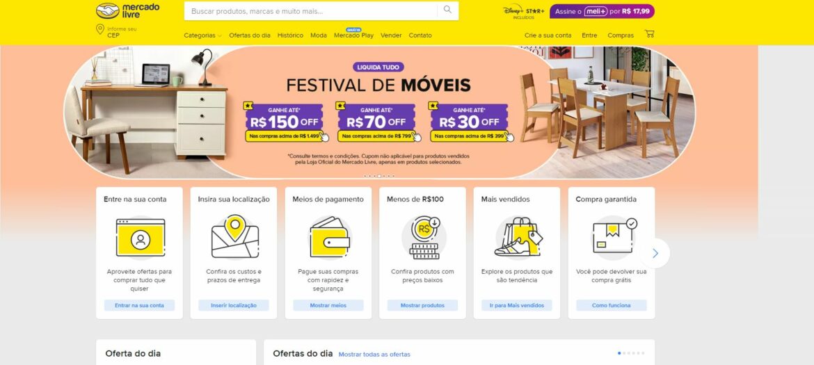 Mercado Libre in Brazil.