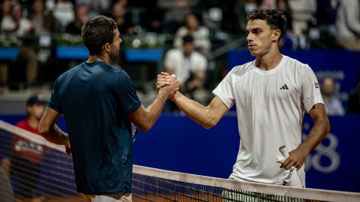Díaz Acosta at the Argentina Tennis Open