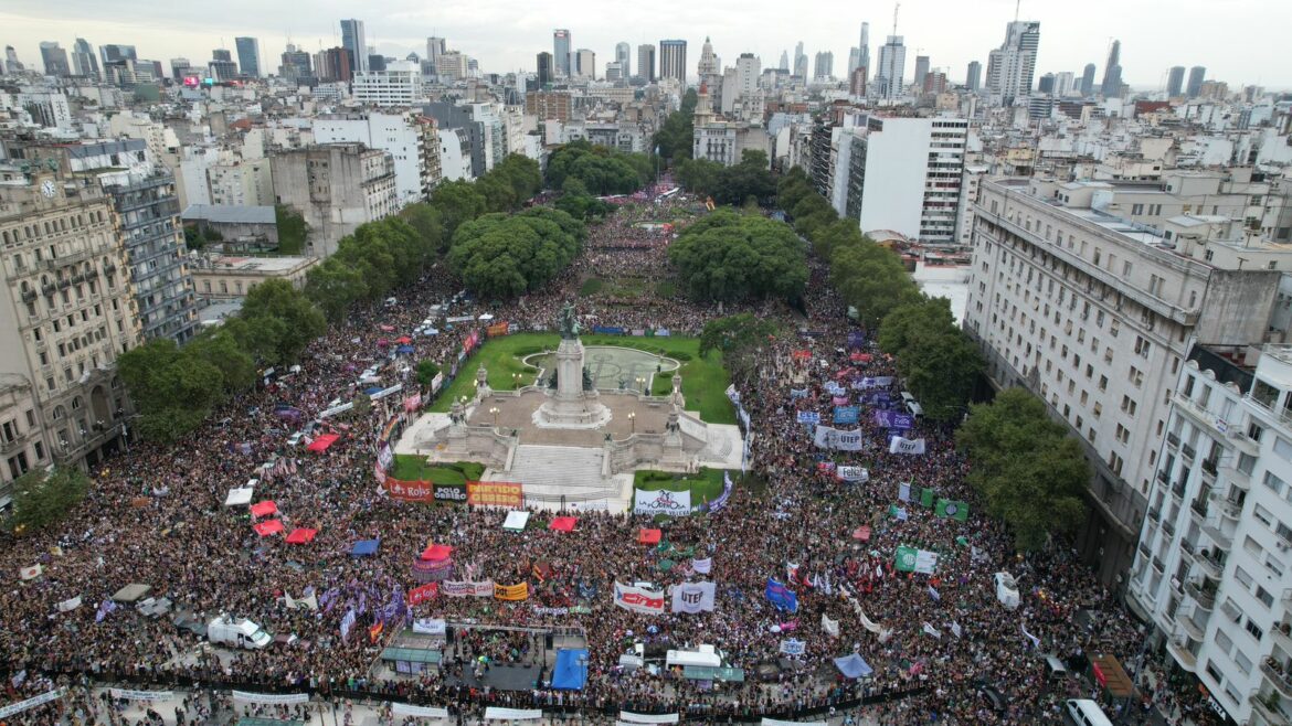 Colectivo NUM 8M 2024 Argentina international Women's Day