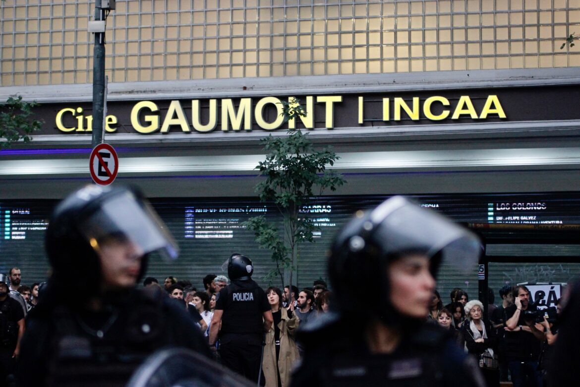 Argentina President Javier Milei attacks Argentina cinema film industry Gaumont