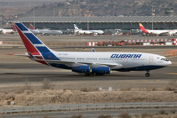 Cuba national carrier plane. Source: Wikimedia commons