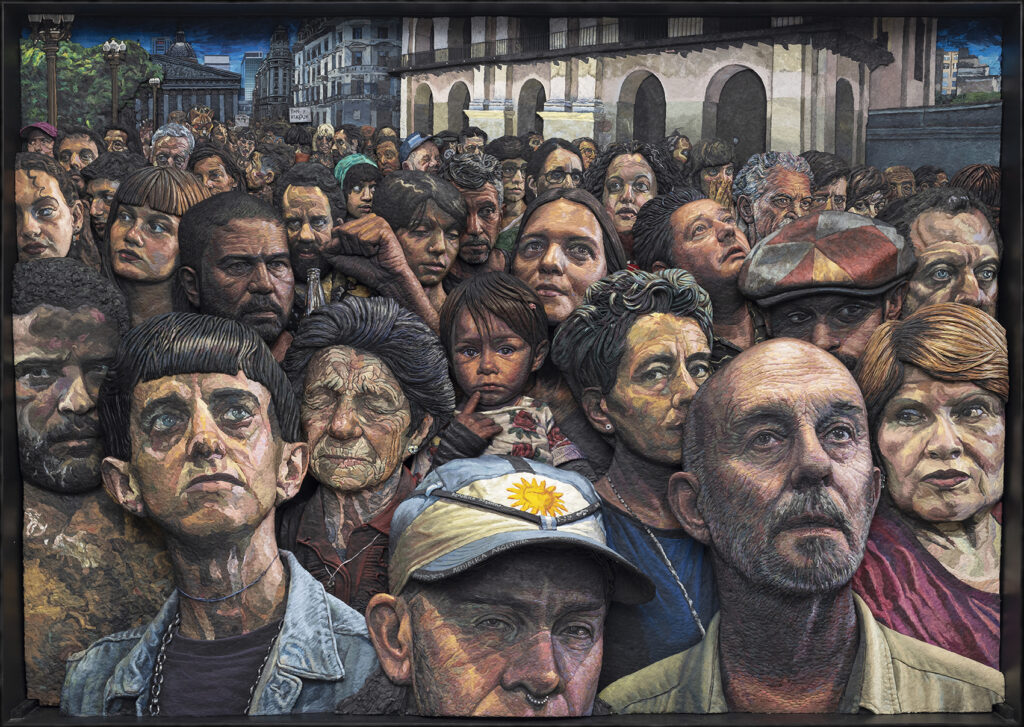 Iconic Argentine art piece ‘Manifestación’ gets tribute show