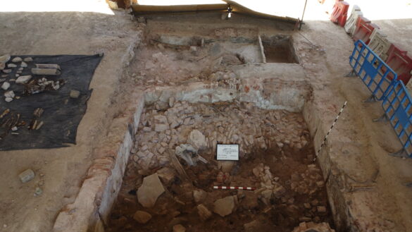 Excavations at Club Atlético memory site in San Telmo. Image: Courtesy of Sitio de Memoria ex Centro Clandestino de Detención Tortura y Exterminio (CCDTyE) “Club Atlético”