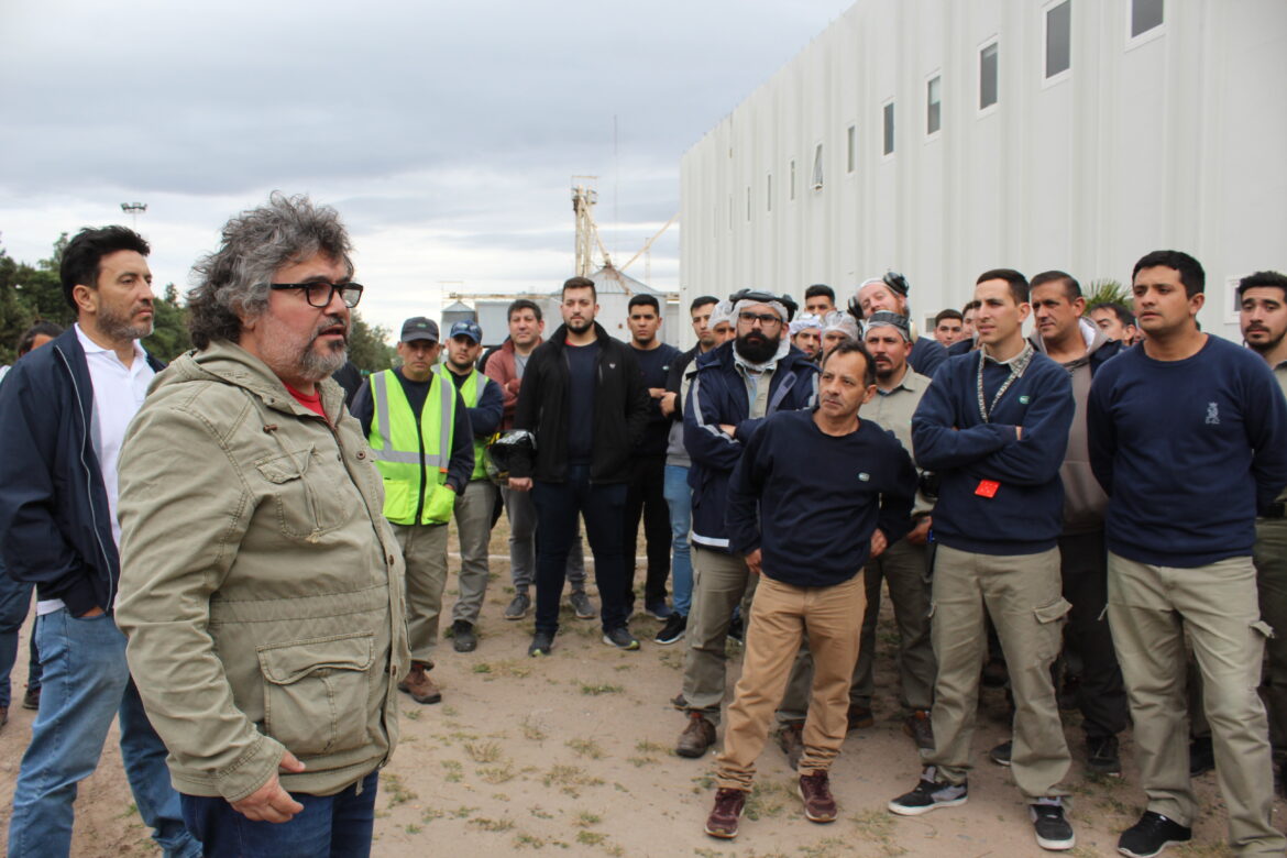 Argentina soy oil workers' union leader Daniel Yofra. Photo: courtesy of Aceiteros