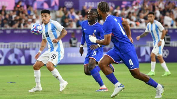 argentina france paris 2024. Credit: COA