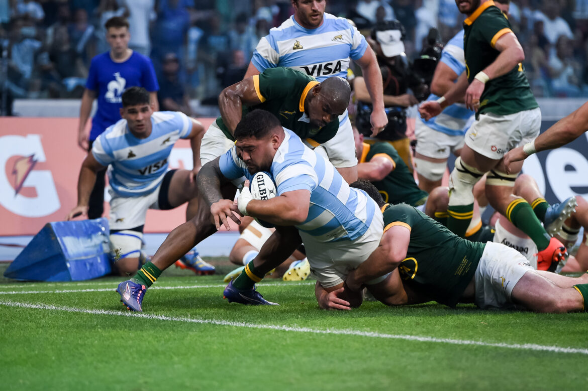 Los Pumas beat the Springboks. Credit: Los Pumas X account
