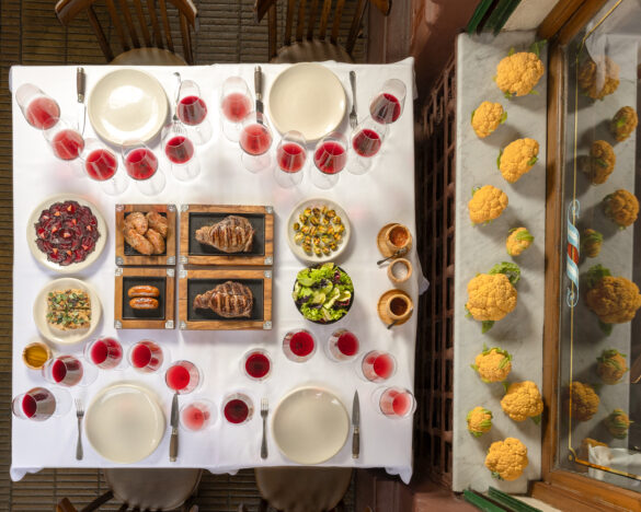 Dinner at Don Julio's. Photo: Agustino Mercado for Parrilla Don Julio