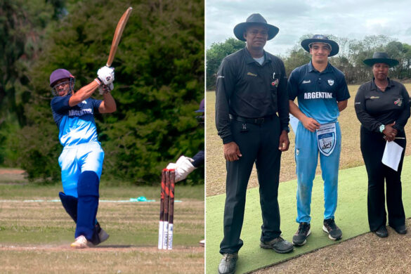 Pedro Barón, Argentina's men's national cricket team captain. Photo: provided