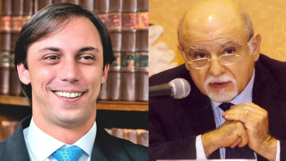 Santiago Castro Videla and Rodolfo Barra. Photo: Austral University and Barra, compiled by Herald