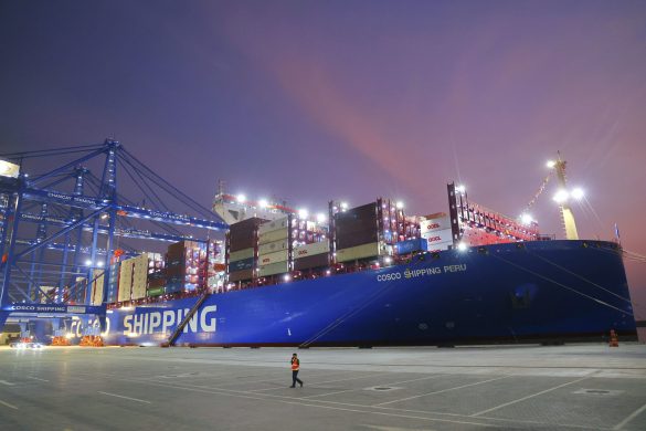 The Chancay Port. Credit: Presidency of Peru