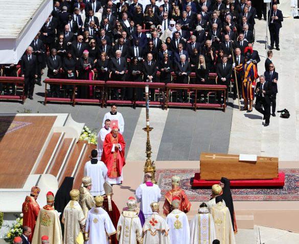 Pope Francis funeral in the Vatican. Credit: Argentine Presidency Press Office