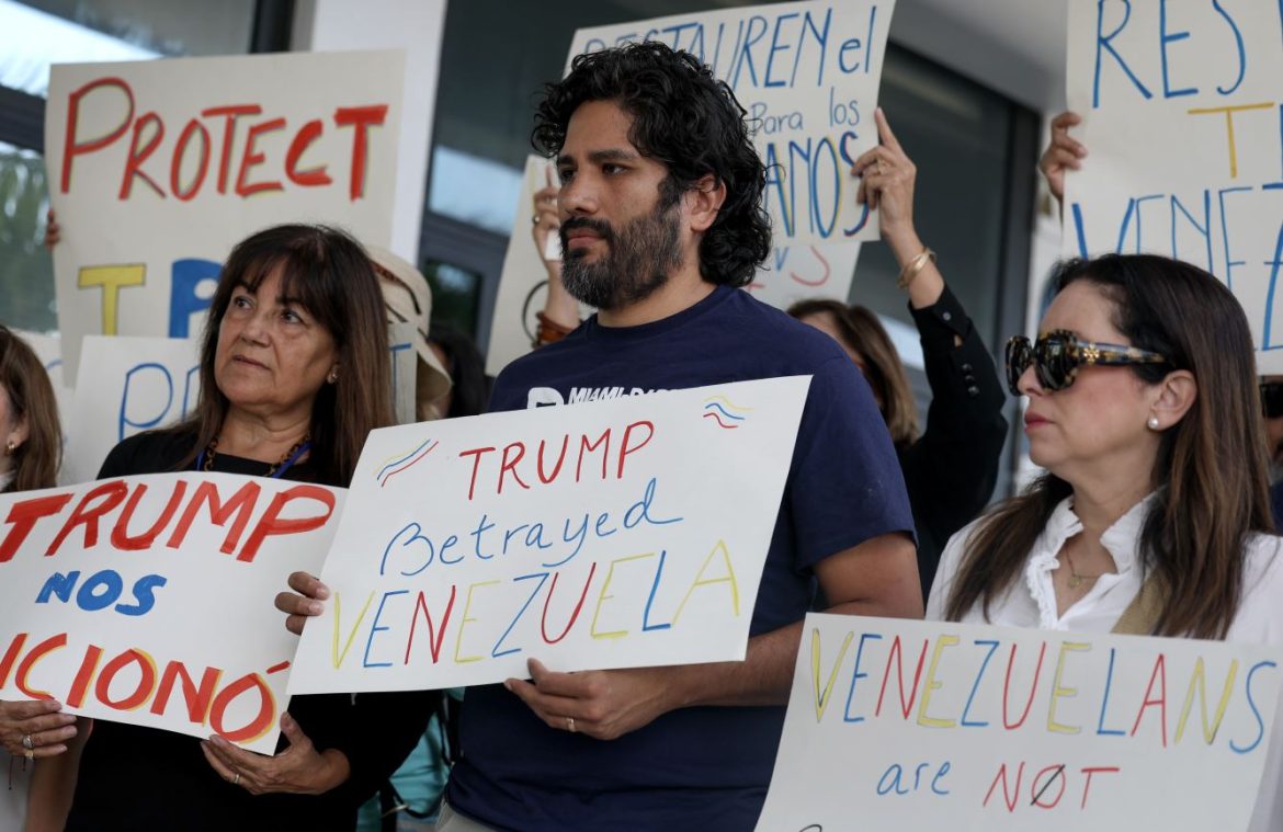 Oppenheimer Trump Venezuela deportations TPS