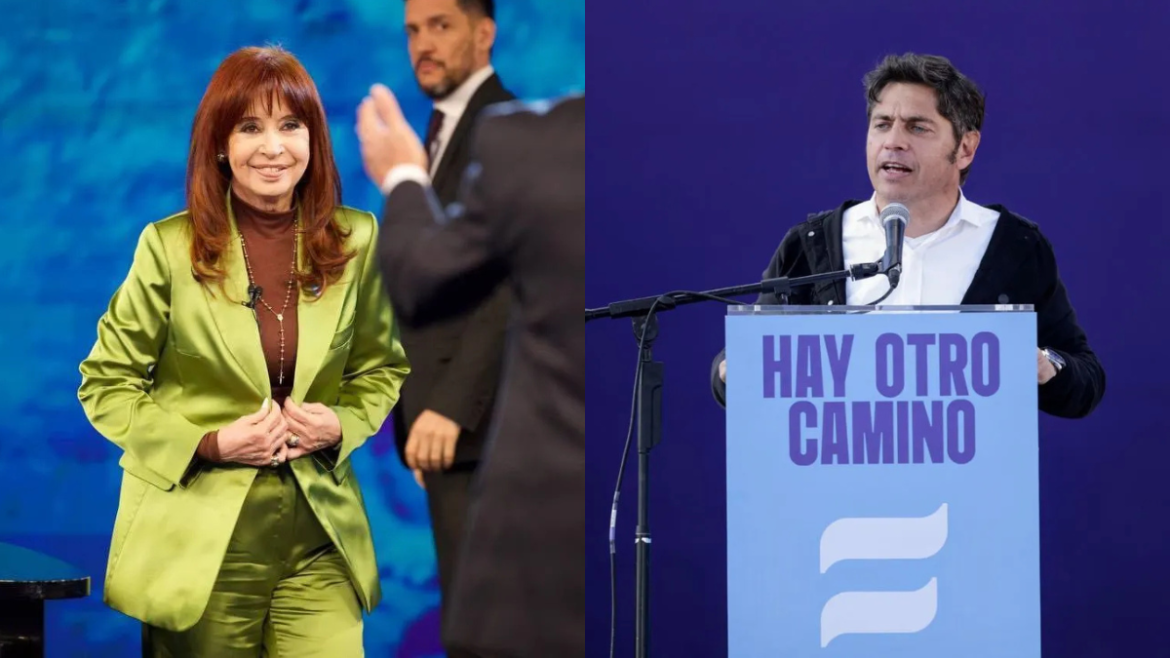 Cristina Kirchner and Axel Kicillof