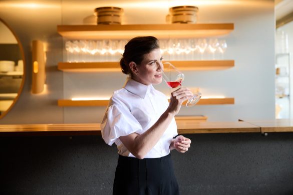 Argentine sommelier Paz Levinson. Photo: Battellini